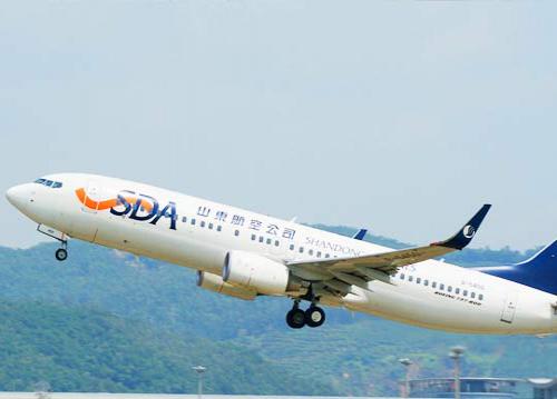 山東航空公司新增3條空運航線