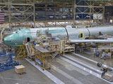首架B747-8洲際客機(jī)完成整體機(jī)身連接