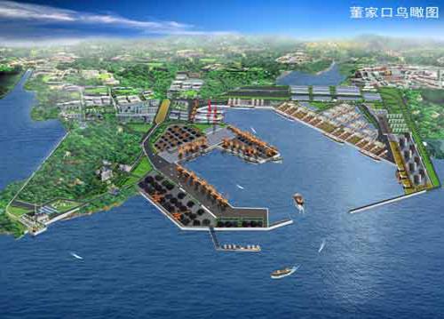 董家口港將建成中國首個巨型礦石泊位