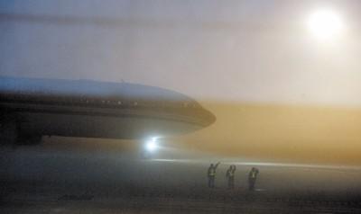 浦東機場進出港航班幾乎全線停航