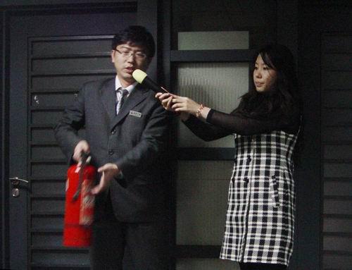 錦程集團(tuán)組織全體員工安全知識(shí)培訓(xùn)及逃生演練