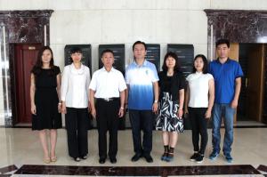 大連市統計局蒞臨錦程集團參觀調研