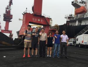 錦程集團完成印尼OBI島整船蘭炭首船發運