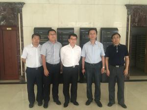 大連市高新園區領導來訪錦程集團