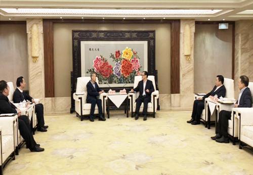 李東軍董事長(zhǎng)應(yīng)約拜訪重慶市人民政府副市長(zhǎng)劉桂平