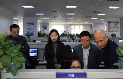 大連中山區副區長劉劍一行蒞臨錦程集團參觀視察