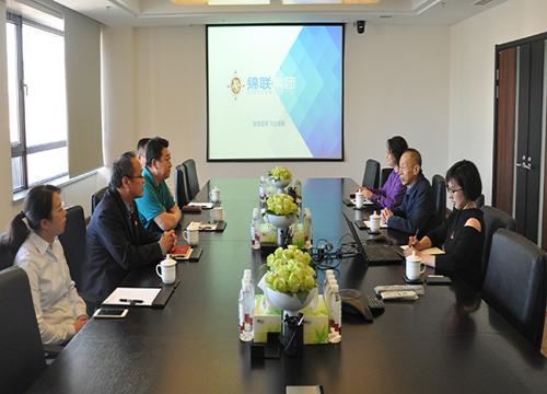 中交一航局第三工程有限公司領導到訪錦聯集團